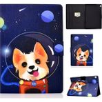 ZSHSKJ Lenovo Tab M10 Hd Renkli Desenli Deri Kılıf Uzay Köpeği Için (Yurt Dışından) - Kırmızı