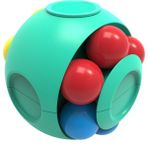 Zsunsky Shop Fidget Spinner Magic Cube Eğitim Oyunu Yeşil