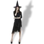 Zsykd Siyah Düzensiz Uzun Etek Çıkış Cadılar Bayramı Kostüm Cosplay Chitcraft Elbise, M, Göğüs: 88 Cm, Bel: 72 Cm, Etek Uzunluğu: 108 cm (Yurt Dışından)