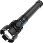Zsykd Uzun Stil P90+Cob LED Siyah El Feneri