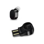 ZSZH Lesiri X12 Siyah USB Manyetik Şarj Mini Bluetooth Kulaklık