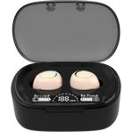 ZSZH MD06 Siyah Pembe Tws Bluetooth Kulaklık