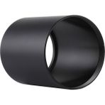 ZSZH Orta Telefoto Lens Için 62MM Konu Tipi Düz Tüp Full Metal Lens Hood Gölge (Yurt Dışından)