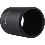 ZSZH Orta Telefoto Lens Için En Uygun Olanın 55MM Konu Tipi Düz Tüp Full Metal Lens Hood Gölge (Yurt Dışından)