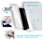 Zte Nubia Red Magic 7 Pro Uyumlu Nano Ön Ekran + Full Arka Kaplama Set 360 Koruma Esnek İnce - Sandex - Epu Hd