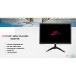 Ztech ZR-MR19M 19'' Hd+Vga+Usb LED Monitör - 1 Adet - Siyah