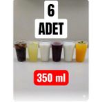 ZTF GLOBAL TRADE 6 Adet Plastik Bardak ,piknik Bardağı,kamp Bardağı,kokteyl Bardağı,kreş Bardağı,anaokulu Bardağı,fabrika Bardağı,parti Bardağı - 350 ml
