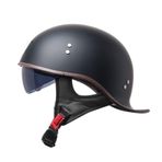 Zubehors Enduro Kaskları - Yarım Yüz Motocross Kaskı,Darbe Emici, Yüksek Görünürlüklü, Çıkarılabilir Tasarım ile Şehir Sürüşü, Macera Turu ve Günlük Kullanım