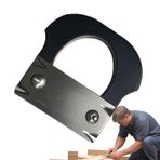 Zubehors Kenar Bant Kesici, Kenar Bant Makinesi, ABS PVC Kaplama Mobilya Restorasyonu için Tırtıl Temizleme ve Çift Taraflı Pah Açma Aparatı