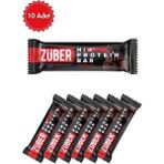 Züber Glutensiz Kuru Meyveli Kuru Yemişli Kakaolu Protein Bar 45 G x 10 Adet | Sağlıklı Atıştırmalık | Yüksek Protein ve Doğal Enerji - 45 gr