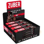 Züber Hi Protein Kakaolu Yüksek Protein Bar 45g x 12 Adet (15g Protein) - 540 gr