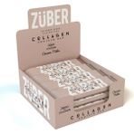 Züber Kakao Çekirdekli Kolajen Protein Bar 35g x 12 Adet Şekersiz ve Koruyucusuz Atıştırmalık - 35 gr