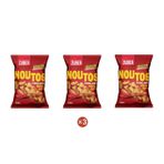 Züber Noutos Fırınlanmış Nohut Cipsi Chili 55 G (3 ADET)
