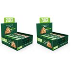 Züber Yüksek Protein Vegan Bar Fıstık Ezmeli, 45Gr, 12 Adet (2 paketi)