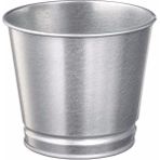 Zubizubi Ikea Bıntje Saksı Paslanmaz Çelik Bitki Saksısı Boyanabilir 9cm - Gri