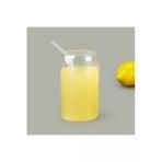 Zucci 330 ml Şeffaf Pipetli Borosilikat Cam Bardak