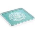 Zucci Alaçatı Turkuaz 32.5X32.5 cm Tepsi