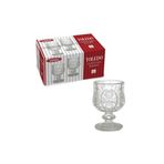 Zucci Cam Ayaklı Kahve Yanı Bardağı 6'Lı Set 45 Cc