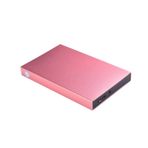 ZUEN Harici Sabit Disk Hdd 2tb / 750gb / 250gb, 2,5 inç Metal Taşınabilir Usb 3.0 Mobil Sabit Disk, Pc, Masaüstü, Dizüstü Bilgisayar, Ps4, Xbox One, Macbook, Smart Tv için Uygun (640GB, Pembe)