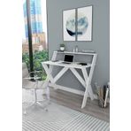 Zuesse Dizayn İqas 50X90 Cm Çalışma Masası Laptop Bilgisayar Masası Ofis Ders Yemek Çocuk Masası Beyaz