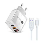 Zuidid 20W Pd + USB Hızlı Şarj LED Göstergeli + 3 A Hızlı Şarj Kablosu - Type C