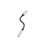 Zuidid Basic CA110 Metal Başlıklı Örgü Kablo Lightning To 3.5mm Jack Çevirici