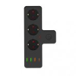 Zuidid Ftr-12 3Lu Termal Akim Korumali Priz 3 Usb 1 Type-C 20W Pd Giris