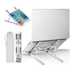 Zuidid Katlanır Alüminyum Notebook Standı Ayarlı Laptop Metal Yükseltici Tutucu