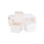 ZUIDID Kraft Mini Hediye Kutusu 6x6x6 Cm 50 Adet