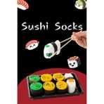 Zumiya Unisex Sushi Kutusu Konseptli Pamuklu Çorap Seti - Özel Tasarım Hediyelik Model 1 - Çok Renkli - Standart