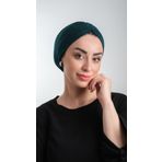 Zümrüt Pratik Hazır Geçmeli Tesettür Bone Fukuro Simli Büzgülü 2116_37