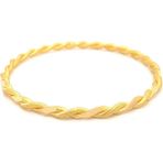 Zümrüt Sarraf İki Telli Paftalı Yatırımlık 25 gr 22 Ayar Kadın Altın Bilezik