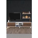 Zümrüt Tv Ünitesi Beyaz Ceviz