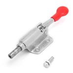 Zunate 10mm Piston, İtme/Çekme Hızlı Çıkarma Manivelalı Kelepçe, Metal İtmeli Çekme Manivelalı Kelepçe, 60 Kapasiteli, Galvanizli Demir