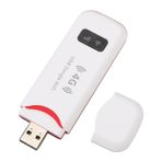 Zunate 4G LTE USB Modem, SIM Kart Yuvalı Taşınabilir 4G Mobil İnternet Cihazları, Seyahat Için 150Mbps Kablosuz Mobil Bağlantı Noktası, Avrupa Asya Okyanusya Afrika Için