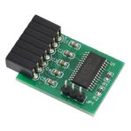 Zunate TPM 2.0 Modülü, 14 Pin LPC TPM 2.0 Şifreleme Güvenlik Modülü 14 Pin LPC Arayüz Uzaktan Kart 7 10, B550 için, B450 B460 için