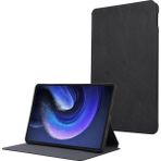 Zunhai Xiaomi Pad 6s Pro 12.4 Için Tpu Flip Tablet Deri Kılıf (Yurt Dışından) - Siyah