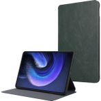 Zunhai Xiaomi Pad 6s Pro 12.4 Için Tpu Flip Tablet Deri Kılıf (Yurt Dışından) - Yeşil