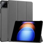Zunhai Xiaomi Pad 6s Pro Için Akıllı Deri Tablet Kılıfı (Yurt Dışından) - Gri