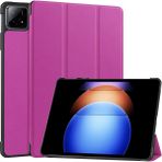 Zunhai Xiaomi Pad 6s Pro Için Akıllı Deri Tablet Kılıfı (Yurt Dışından) - Renkli