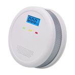 Zuomee LCD Ekranlı Karbonmonoksit Dedektörü - Ev, Mutfak ve Otel (Yurt Dışından) - Beyaz