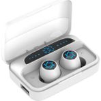 Zuomee S15 Bt5.0 Kulaklıklar 9d Gürültü Giderimi Ipx5 Su Geçirmezlik (Yurt Dışından) - Beyaz