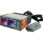 Zuomee STC-3028 Dijital Sıcaklık Nem Kontrol Cihazı Derin Dondurucu Buzdolabı Akıllı Termostat (Yurt Dışından) - Siyah