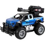 Zuomee Uzaktan Kumandalı Araba - Su Bombası Fırlatmalı Şarj Edilebilir LED Oyuncak, Çocuklar Için Off-Road Hediye (Yurt Dışından) - Mavi