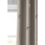 zürfa zebra desenli çocuk odası blackout fon perde (100X250)