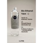 Zuri Design Bio Ethanol Şömine Yakıtı 1 Litre – Temiz ve Kokusuz Yanma, Iç Mekan Uyumlu - Sıvı Yakıt - 1 LİTRE
