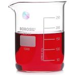 Zürih Ticaret Cam Beher 250 ml - Kısa Form Isıya Dayanıklı Beaker - Yüksek Isıya Dayanıklı