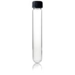 Zürih Ticaret Cam Deney Tüpü 10 ml - 16X125 mm - Kapaklı - 100% Borosilikat - Isıya Dayanıklı -5 Adetlik Set