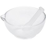 Zürih Ticaret Cam Havan Tokmaklı 180 mm - Havan ve Eli - 1 Set Paket - Isı ve Kimyasala Dayanıklı