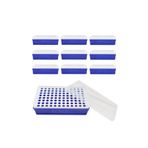 Zürih Ticaret Ependorf Tüp Standı 1.5ml Için 72 Delikli - Eppendorf Sporu 10 Adetlik Toptan Set